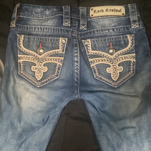 Womens size 25 rock revival bootcut jeans - Picture 2 of 4